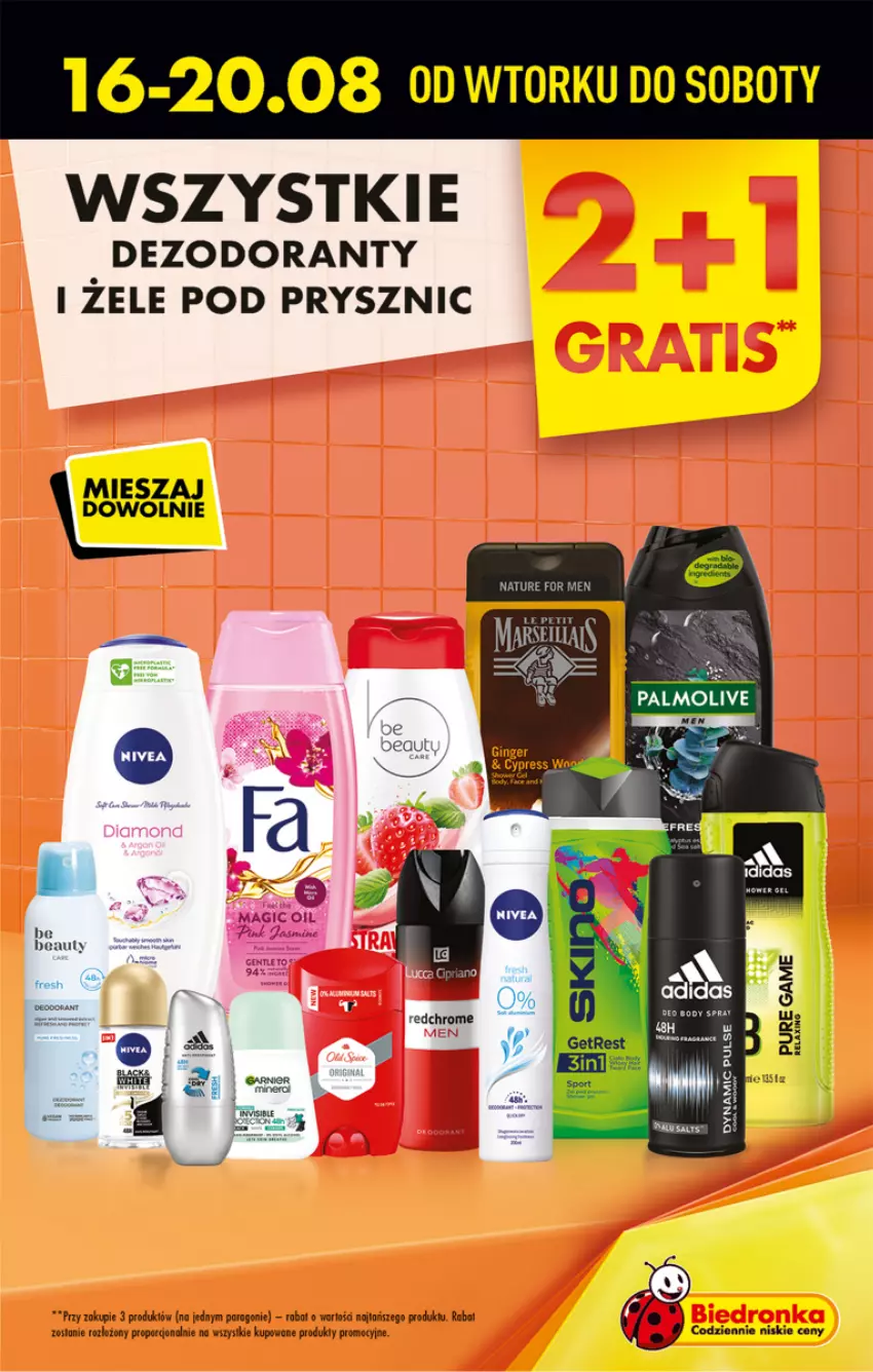 Gazetka promocyjna Biedronka - W tym tygodniu - ważna 16.08 do 20.08.2022 - strona 7 - produkty: Dezodorant, Gin, Palmolive, Por, Pur