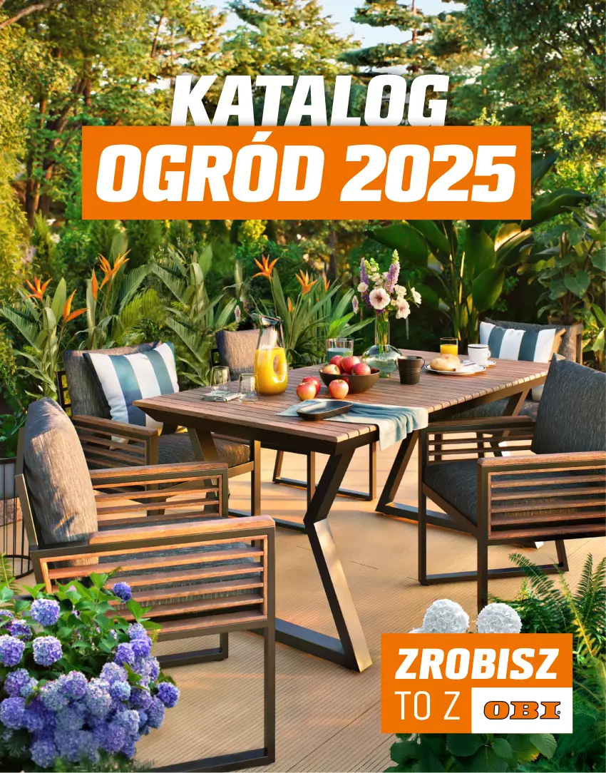 Gazetka promocyjna Obi - Gazetka OBI - ważna 09.04 do 31.07.2025 - strona 1 - produkty: Ogród