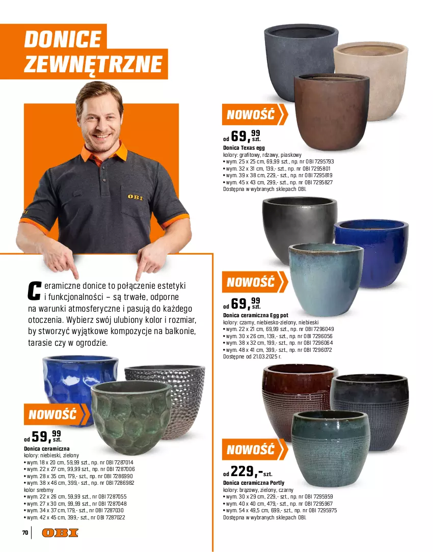Gazetka promocyjna Obi - Gazetka OBI - ważna 09.04 do 31.07.2025 - strona 70 - produkty: Gra, Por