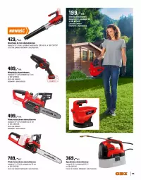 Gazetka promocyjna Obi - Gazetka OBI - Gazetka - ważna od 31.07 do 31.07.2025 - strona 115 - produkty: Noż, Nożyce, Sekator, Warka, Dmuchawa do liści, Kasza, Akumulator, Einhell