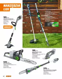 Gazetka promocyjna Obi - Gazetka OBI - Gazetka - ważna od 31.07 do 31.07.2025 - strona 116 - produkty: Noż, Nożyce, Kosz, Warka, Dmuchawa do liści, Kasza, Kosiarka, Akumulator