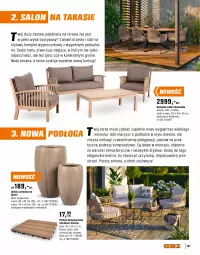 Gazetka promocyjna Obi - Gazetka OBI - Gazetka - ważna od 31.07 do 31.07.2025 - strona 121 - produkty: Por, Jadalnia, Stolik, Stół, Sofa, Kamera, Sznurek, Poducha, Cappuccino, Fotel, Fa