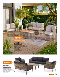 Gazetka promocyjna Obi - Gazetka OBI - Gazetka - ważna od 31.07 do 31.07.2025 - strona 13 - produkty: Stolik, Sofa, Fotel, Pokrowiec, Meble, Fa