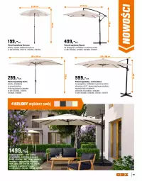 Gazetka promocyjna Obi - Gazetka OBI - Gazetka - ważna od 31.07 do 31.07.2025 - strona 29 - produkty: Sok, Ser, Gra, Parasol, Torba, Pokrowiec, Sarita