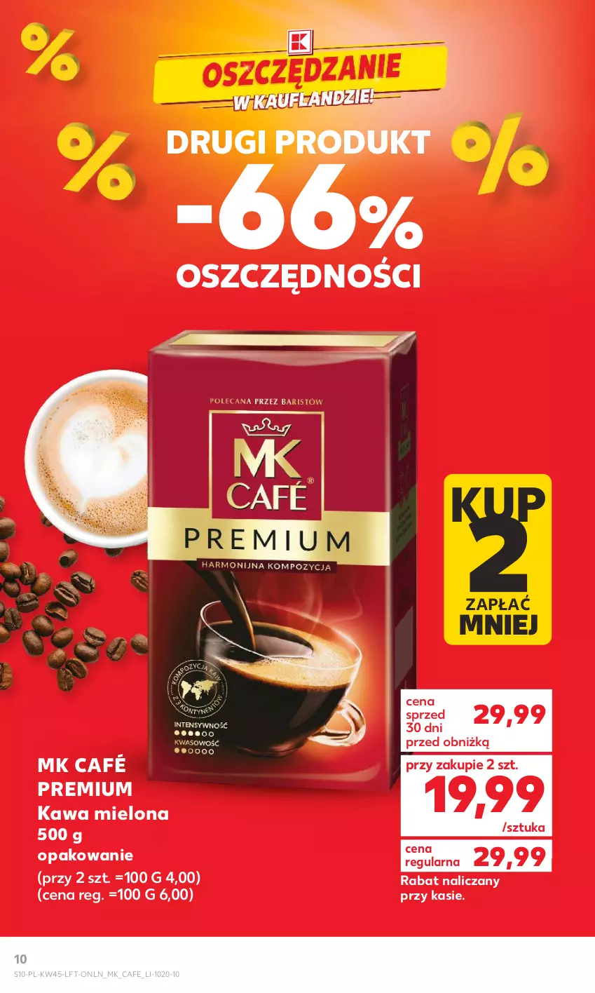 Gazetka promocyjna Kaufland - Gazetka tygodnia - ważna 08.11 do 15.11.2023 - strona 10 - produkty: Kawa, Kawa mielona