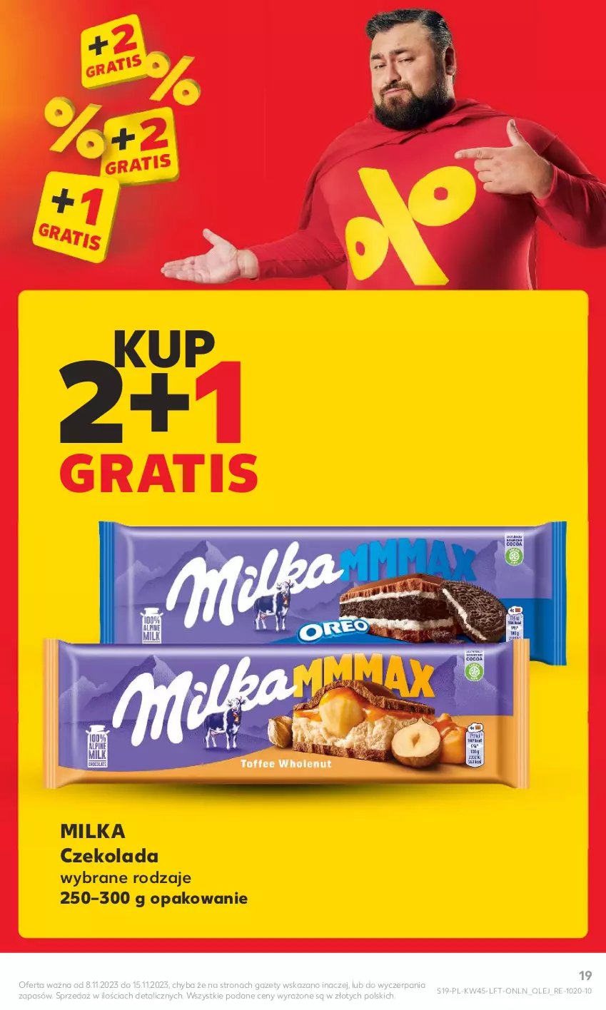 Gazetka promocyjna Kaufland - Gazetka tygodnia - ważna 08.11 do 15.11.2023 - strona 19 - produkty: Czekolada, Gra, Milka, Olej