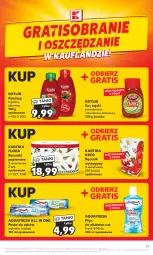 Gazetka promocyjna Kaufland - Gazetka tygodnia - Gazetka - ważna od 15.11 do 15.11.2023 - strona 27 - produkty: Ketchup, Sos, Gra, Papier, Aquafresh, Pasta do zębów, Płyn do płukania, Ręcznik, Kotlin, Ręczniki papierowe, Flora, Sos tajski, Kokos