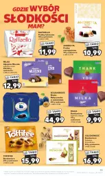 Gazetka promocyjna Kaufland - Gazetka tygodnia - Gazetka - ważna od 15.11 do 15.11.2023 - strona 55 - produkty: Praliny, Raffaello, Lody, Mleczko, Toffifee, Bomboniera, Milka, Kokos, Fa