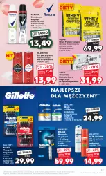 Gazetka promocyjna Kaufland - Gazetka tygodnia - Gazetka - ważna od 15.11 do 15.11.2023 - strona 63 - produkty: Balsam po goleniu, Por, Vita-Min, Rexona, Old Spice, Dezodorant, Fusion, Szynka, Sport, Gillette, Maszynka, Odżywka, Maszynka do golenia, Woda, Mach3, Suplement diety