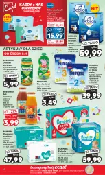 Gazetka promocyjna Kaufland - Gazetka tygodnia - Gazetka - ważna od 15.11 do 15.11.2023 - strona 66 - produkty: Humana, Sok, Mus, Pampers, Pieluchy, Majtki, BoboVita, Bobofrut, Chusteczki, Dzieci, Pieluchomajtki, Olej, BEBILON