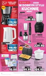 Gazetka promocyjna Kaufland - Gazetka tygodnia - Gazetka - ważna od 15.11 do 15.11.2023 - strona 76 - produkty: Gra, Dzbanek, Przewód, Philips, Blender ręczny, Blender, Czajnik elektryczny, Rozdrabniacz, Czajnik, Trzepaczka, Gofrownica, Pojemnik, Wyciskarka, Ekspres przelewowy, Osłonka