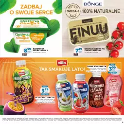 Gazetka promocyjna Stokrotka - Łap okazje - Gazetka - ważna od 26.06 do 26.06.2024 - strona 35 - produkty: Warzywa, Müllermilch, Optima, Margaryna, Müller, Miks tłuszczowy, Owoce, Finuu, Mięso, Mleko