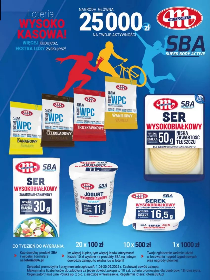Gazetka promocyjna Delikatesy Centrum - Franczyza DC26 Poniedziałek - ważna 23.06 do 29.06.2025 - strona 19 - produkty: Body, Gra, Jogurt, Jogurt naturalny, Sałat, Ser, Ser sałatkowo-kanapkowy, Serek, Serek naturalny