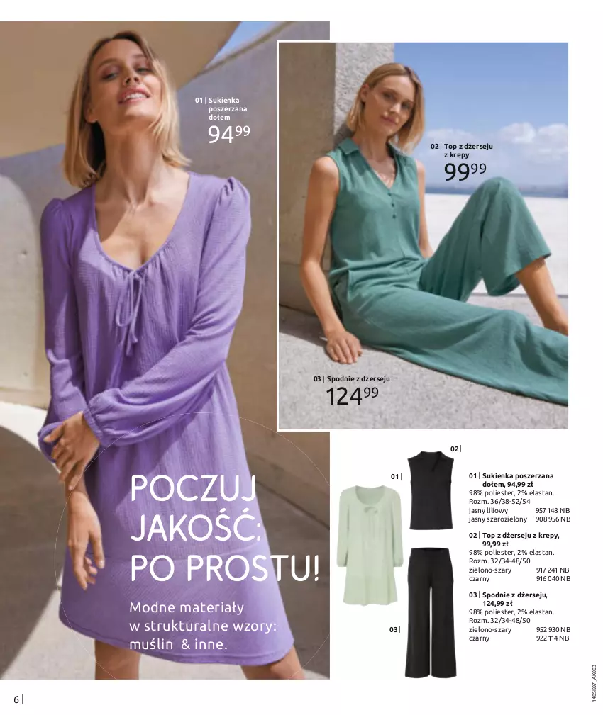 Gazetka promocyjna Bonprix - LETNI LOOK - ważna 17.07.2023 do 17.01.2024 - strona 8 - produkty: Spodnie, Sukienka, Top