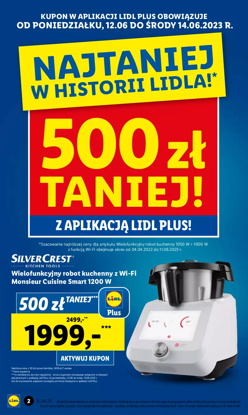 Gazetka promocyjna Lidl - GAZETKA - ważna 05.06 do 24.06.2023 - strona 2 - produkty: Robot