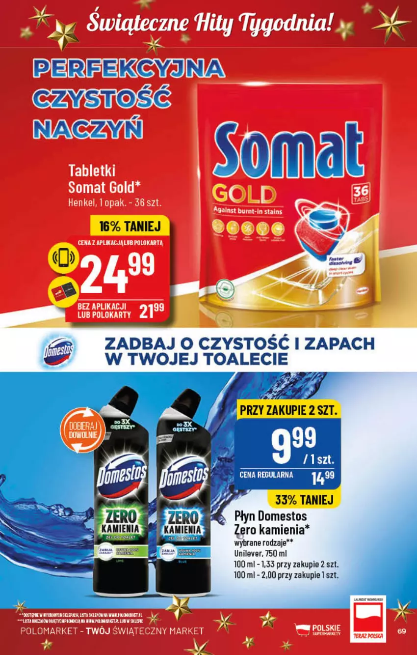 Gazetka promocyjna PoloMarket - Gazetka pomocyjna - ważna 14.12 do 20.12.2022 - strona 69 - produkty: Domestos