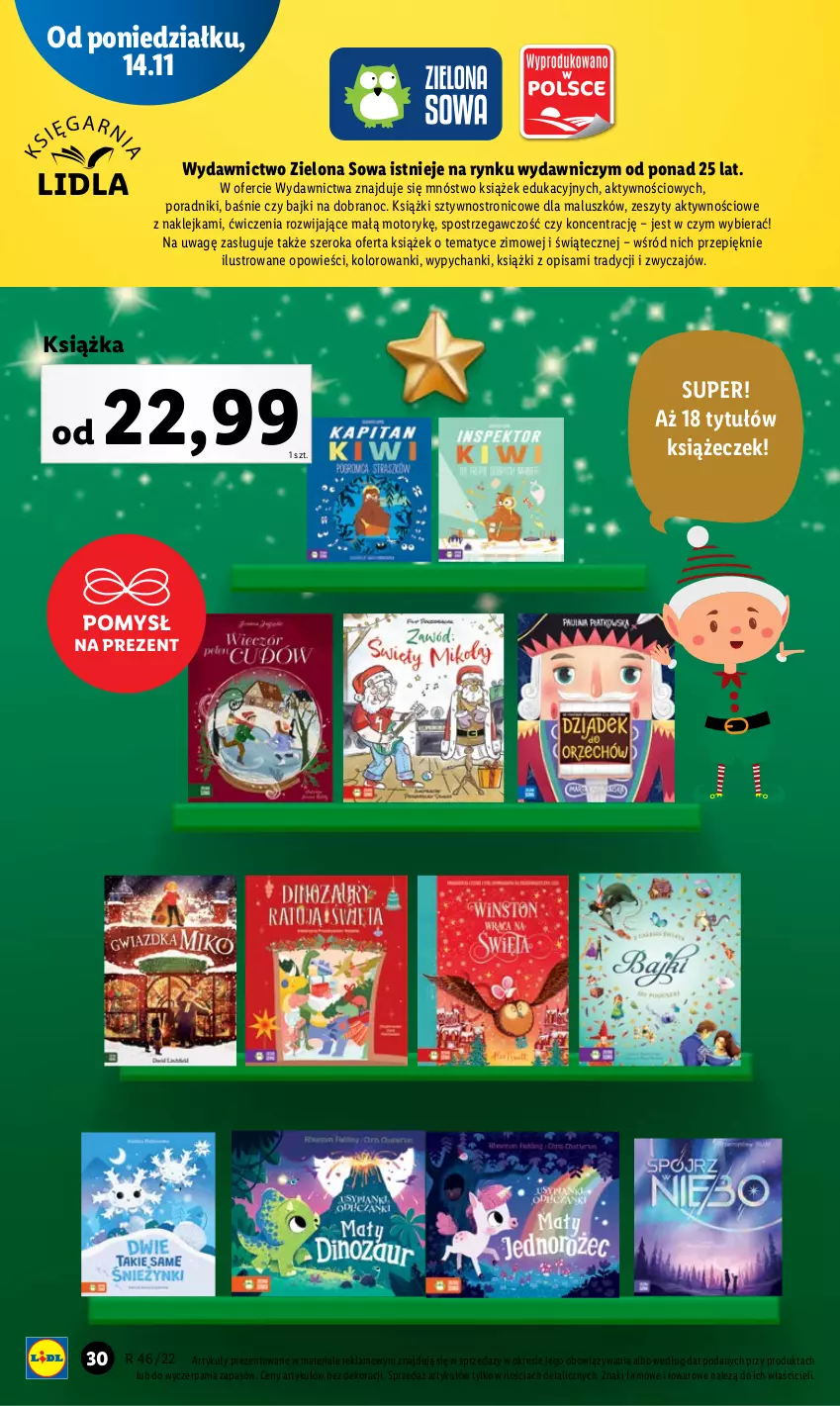 Gazetka promocyjna Lidl - GAZETKA - ważna 14.11 do 19.11.2022 - strona 30 - produkty: Klej, Książka, Lustro, Por