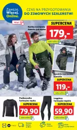 Gazetka promocyjna Lidl - GAZETKA - Gazetka - ważna od 19.11 do 19.11.2022 - strona 56 - produkty: Gin, Szal, Kurtka, Kosz, Koszulka, Legginsy, Spodnie, Koszulka funkcyjna