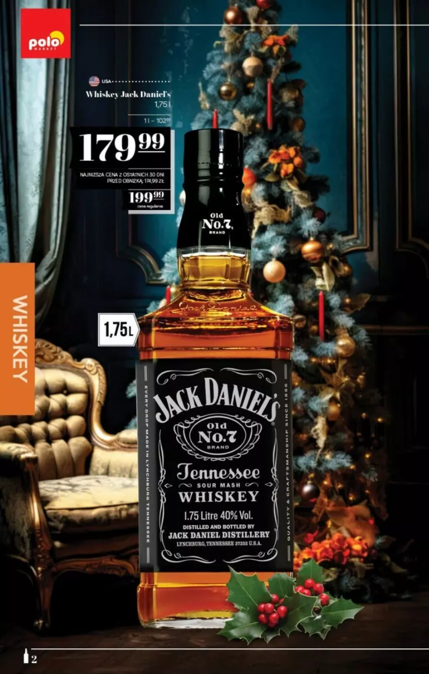 Gazetka promocyjna PoloMarket - ważna 15.12 do 31.12.2023 - strona 12 - produkty: Whiskey