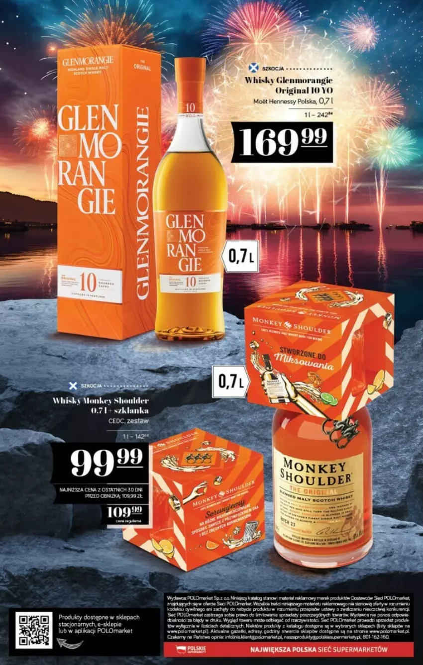 Gazetka promocyjna PoloMarket - ważna 15.12 do 31.12.2023 - strona 26 - produkty: Gin, Szal, Szklanka, Whisky