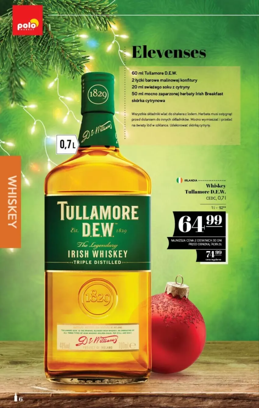 Gazetka promocyjna PoloMarket - ważna 15.12 do 31.12.2023 - strona 29 - produkty: Whiskey