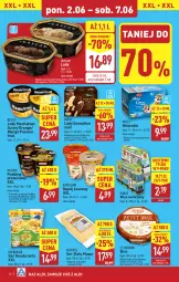 Gazetka promocyjna Aldi - Pełna oferta - Gazetka - ważna od 07.06 do 07.06.2025 - strona 16 - produkty: Ser, Mus, Gry, Hofburger, Złoty Mazur, Brie, Sati, Lody, Burger, Pudding, Kubuś, Gouda, Mango, Napój, Nestlé