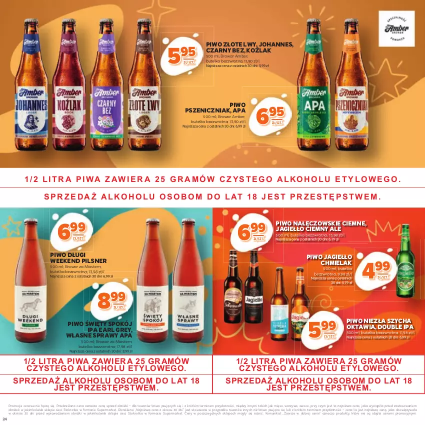 Gazetka promocyjna Stokrotka - Katalog Kulinarny - ważna 12.06 do 25.06.2025 - strona 24 - produkty: Earl Grey, Gra, Mięso, Owoce, Piwa, Piwo, Warzywa