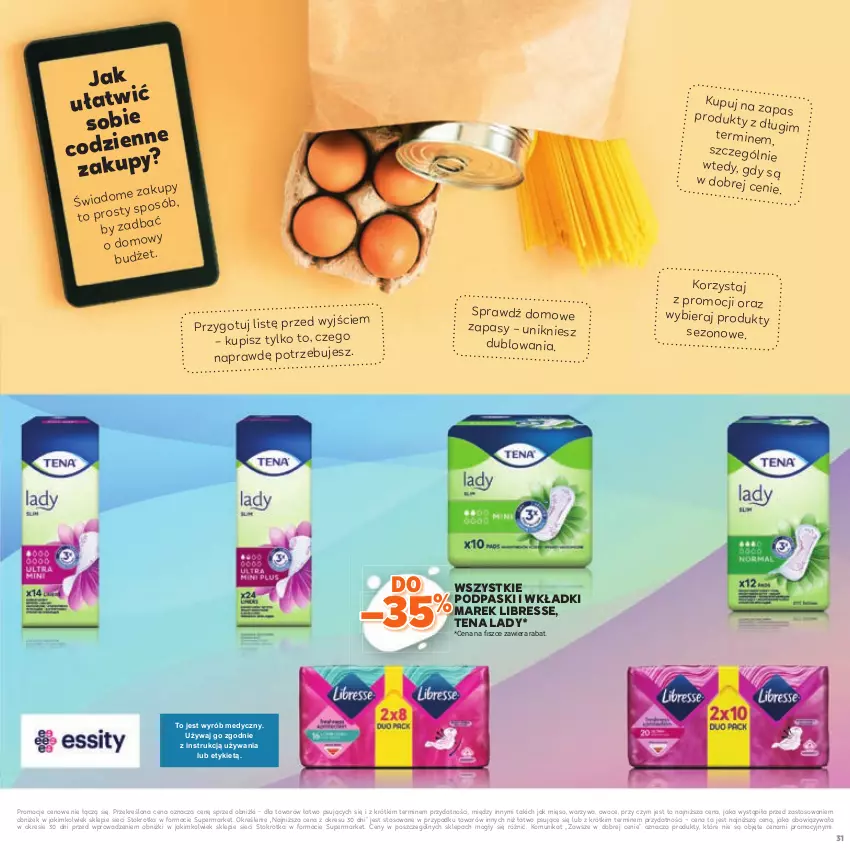 Gazetka promocyjna Stokrotka - Katalog Kulinarny - ważna 12.06 do 25.06.2025 - strona 31 - produkty: Mięso, Owoce, Podpaski, Warzywa, Wkładki