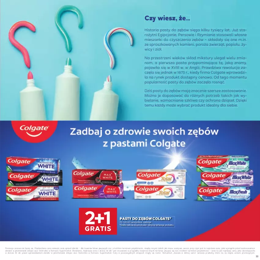 Gazetka promocyjna Stokrotka - Katalog Kulinarny - ważna 12.06 do 25.06.2025 - strona 33 - produkty: Colgate, Gra, LG, Mięso, Owoce, Por, Warzywa