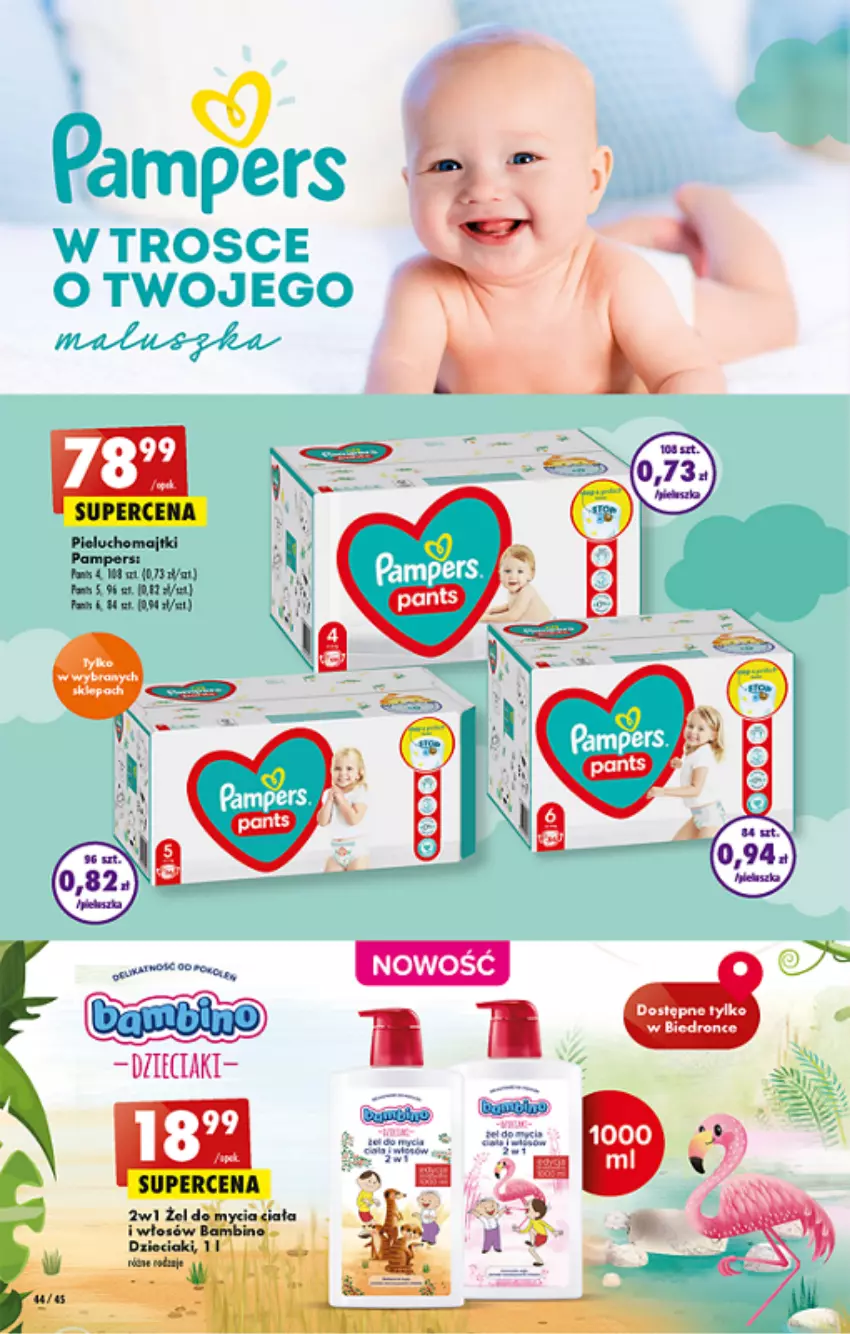 Gazetka promocyjna Biedronka - ważna 23.06 do 29.06.2022 - strona 44 - produkty: Dron, Fa, Majtki, Pampers