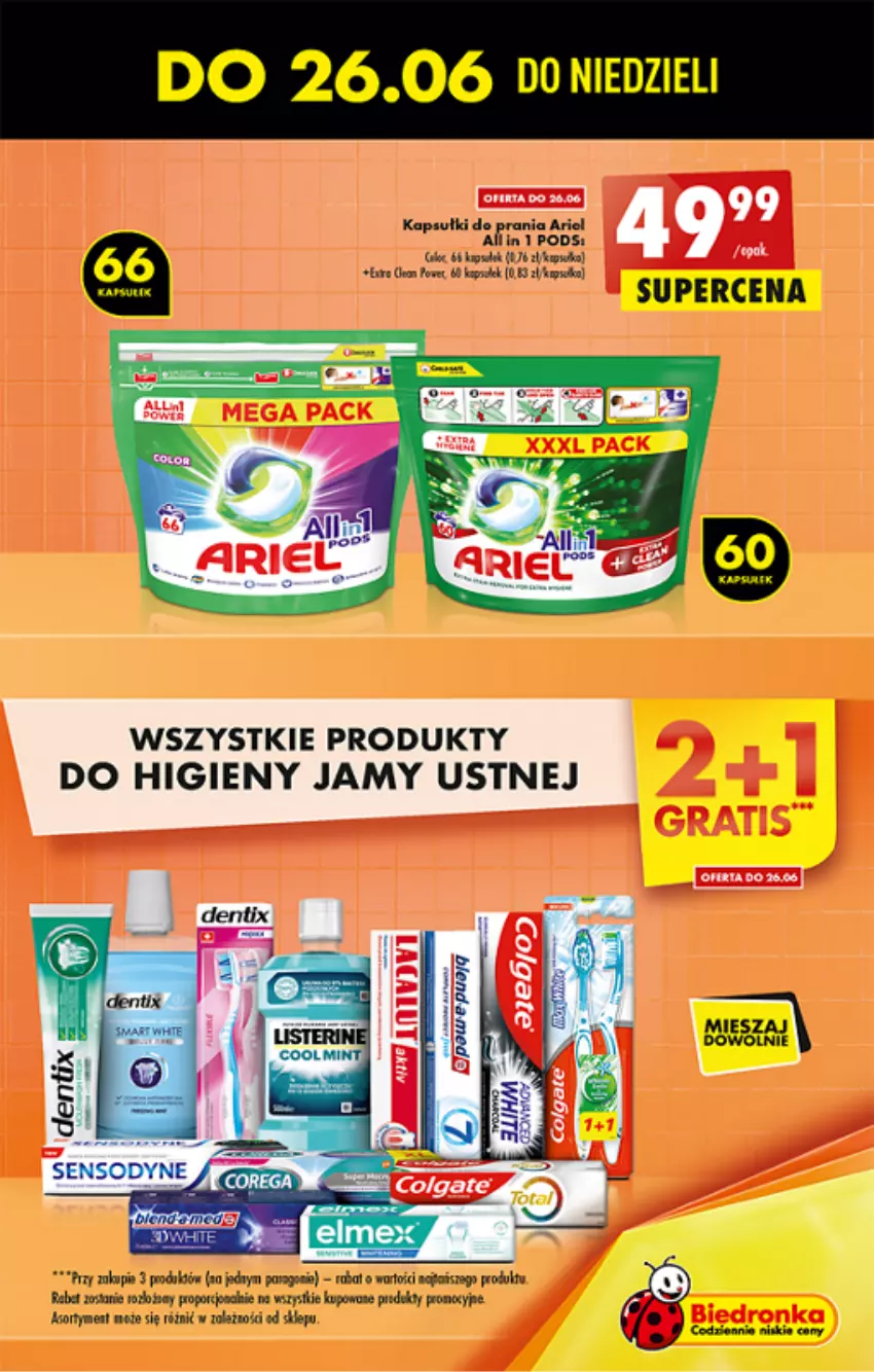 Gazetka promocyjna Biedronka - ważna 23.06 do 29.06.2022 - strona 9 - produkty: Ariel, Dron, Fa