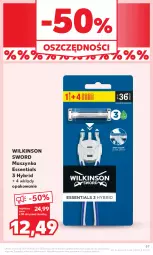 Gazetka promocyjna Kaufland - Gazetka tygodnia - Gazetka - ważna od 31.01 do 31.01.2024 - strona 57 - produkty: Wilkinson Sword, Szynka, Maszynka