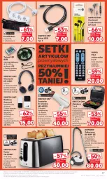 Gazetka promocyjna Kaufland - Gazetka tygodnia - Gazetka - ważna od 31.01 do 31.01.2024 - strona 67 - produkty: Piec, Hama, Odkurzacz, Top, Mop, Gra, Słuchawki, Dzwonek, Mikrofon, Toster, Kabel USB, Silan, Suszarka, Grill, Drzwi, Orka, HP