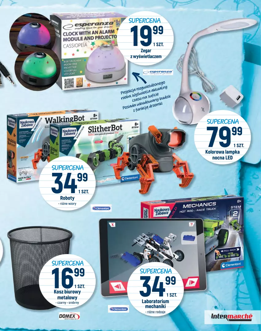 Gazetka promocyjna Intermarche - Wszystko do szkoły - ważna 17.08 do 06.09.2021 - strona 13 - produkty: Biuro, Kosz, Robot, Zegar