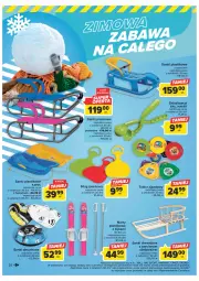 Gazetka promocyjna Carrefour - Gazetka Carrefour - Gazetka - ważna od 21.01 do 21.01.2023 - strona 28 - produkty: Por, Sanki, Talerz, Sanki plastikowe, Sport, Sanki drewniane, Narty