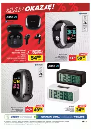 Gazetka promocyjna Carrefour - Gazetka Carrefour - Gazetka - ważna od 21.01 do 21.01.2023 - strona 31 - produkty: Por, Opaska, Budzik, Smartwatch, Sport, Krokomierz, Monitor