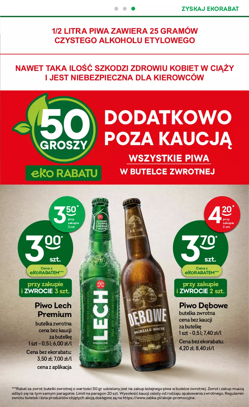 Gazetka promocyjna Żabka - ważna 08.11 do 21.11.2023 - strona 12 - produkty: Gra, Lech Premium, Mus, Olej, Piec, Piwa, Piwo, Sok