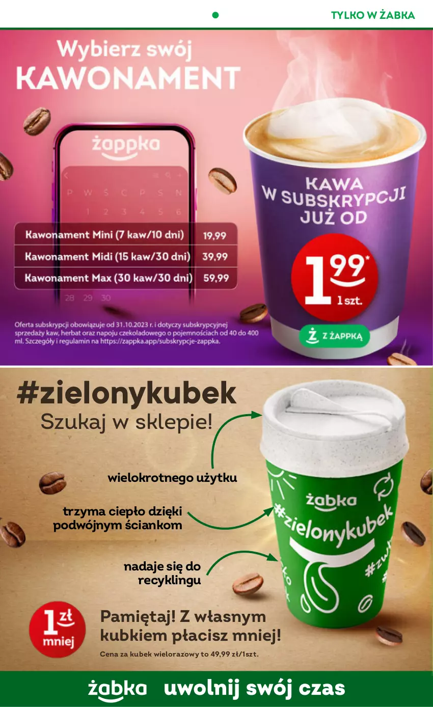 Gazetka promocyjna Żabka - ważna 08.11 do 21.11.2023 - strona 26 - produkty: Kubek, Mięta