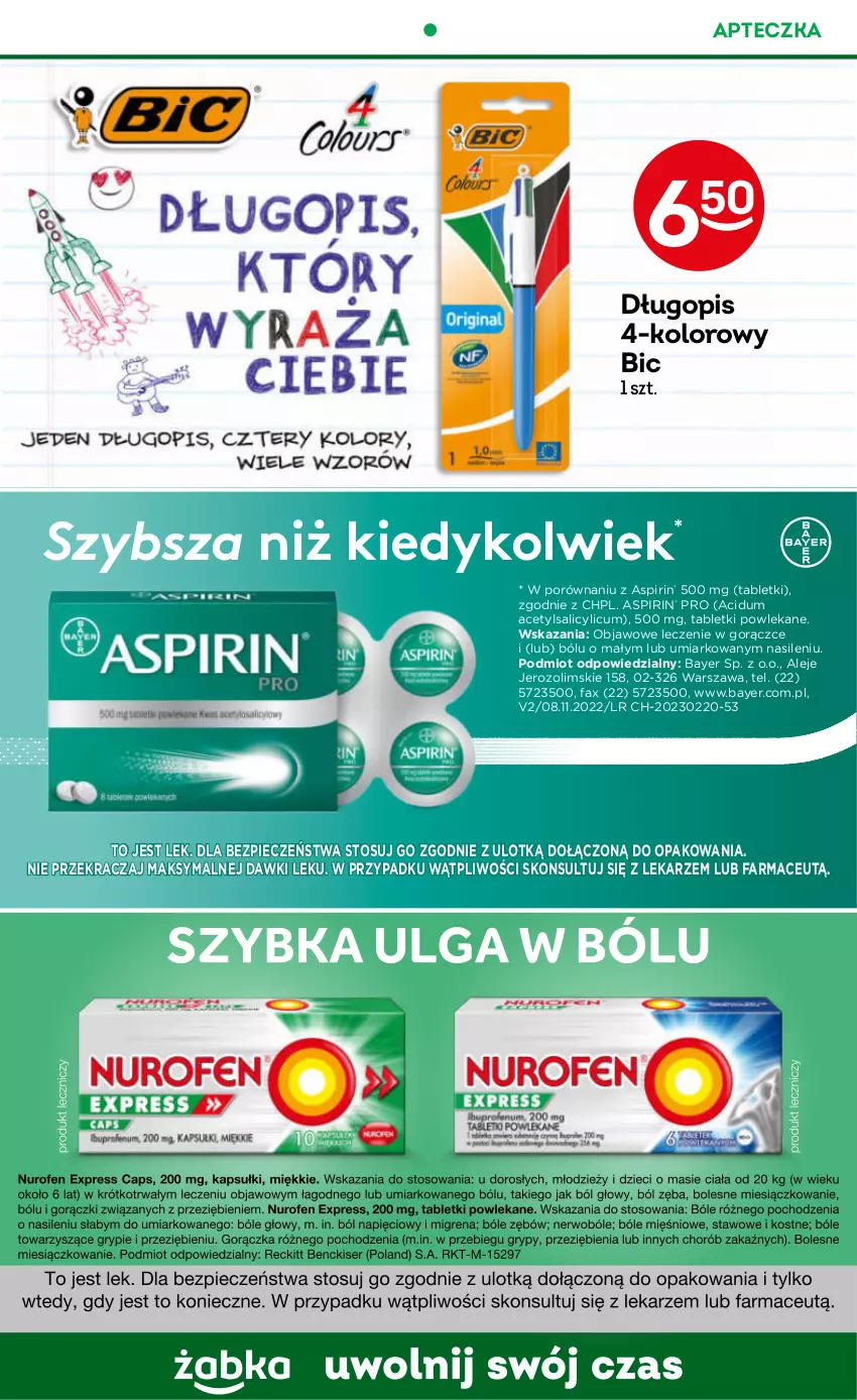 Gazetka promocyjna Żabka - ważna 08.11 do 21.11.2023 - strona 52 - produkty: BIC, Długopis, Fa, HP, Piec, Por, Tablet