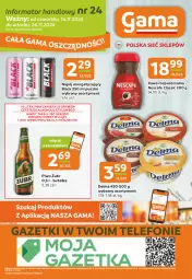 Gazetka promocyjna Gama - Gazetka Gama - Gazetka - ważna od 26.11 do 26.11.2024 - strona 12 - produkty: Piwa, Piwo, Piec, Kawa rozpuszczalna, Ser, Gra, Telefon, Kawa, Lack, Delma, Napój