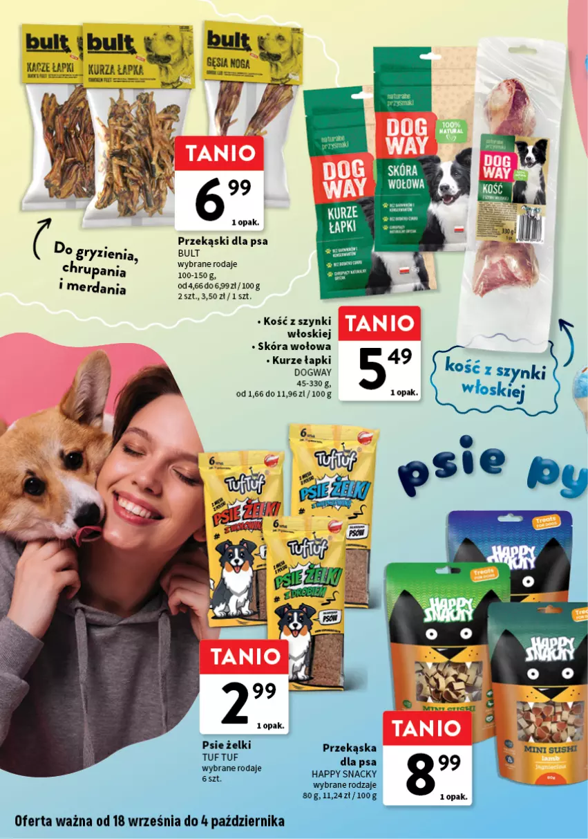 Gazetka promocyjna Intermarche - Gazetka Intermarche - ważna 18.09 do 04.10.2025 - strona 4 - produkty: Gry, Przekąski dla psa