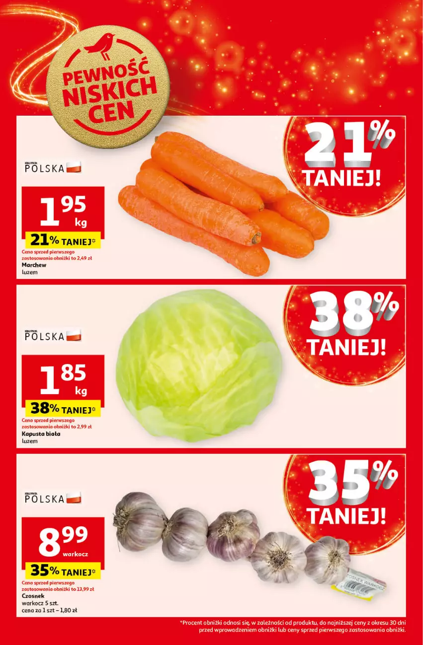 Gazetka promocyjna Auchan - Gazetka Pewność Niskich Cen Hipermarket Auchan - ważna 14.11 do 20.11.2024 - strona 10 - produkty: Czosnek, Koc