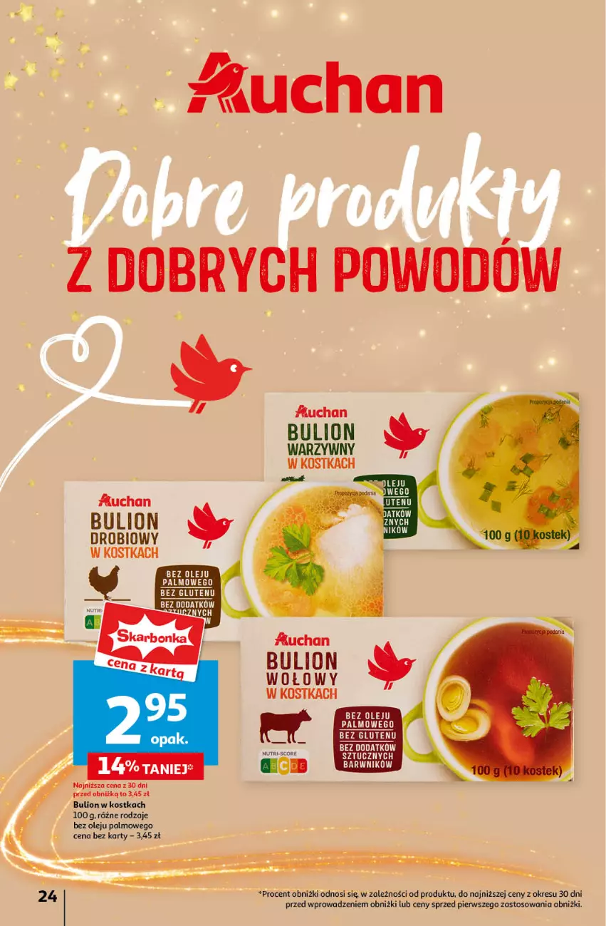 Gazetka promocyjna Auchan - Gazetka Pewność Niskich Cen Hipermarket Auchan - ważna 14.11 do 20.11.2024 - strona 26 - produkty: Bulion, Lion, Olej