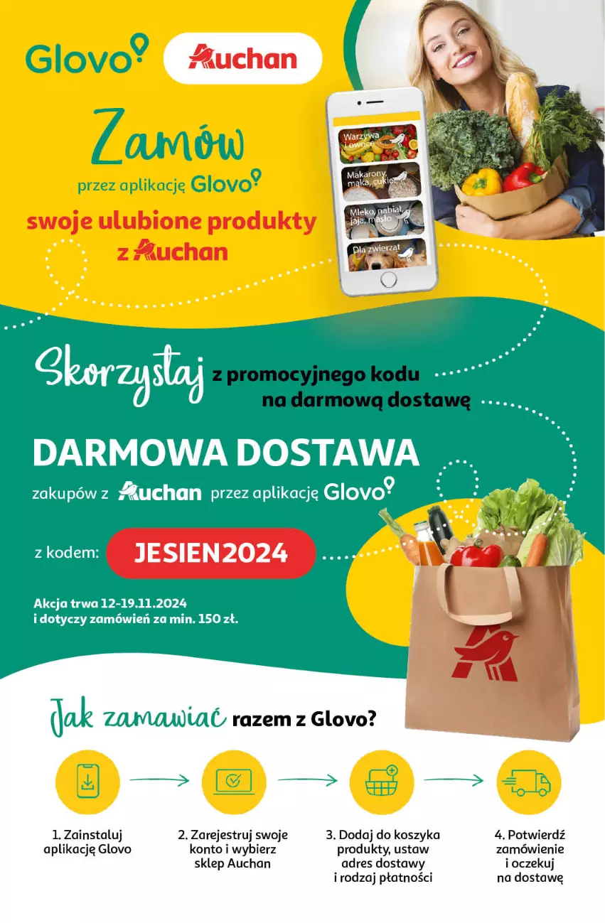 Gazetka promocyjna Auchan - Gazetka Pewność Niskich Cen Hipermarket Auchan - ważna 14.11 do 20.11.2024 - strona 45 - produkty: Dres, Fa, Kosz