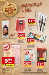 Gazetka promocyjna Auchan - Gazetka Pewność Niskich Cen Hipermarket Auchan - Gazetka - ważna od 20.11 do 20.11.2024 - strona 16 - produkty: Ser, Mortadella, Prosciutto, Dell, Szynka, Galbani, Kiełbasa