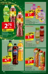 Gazetka promocyjna Auchan - Gazetka Pewność Niskich Cen Hipermarket Auchan - Gazetka - ważna od 20.11 do 20.11.2024 - strona 30 - produkty: Sok, Mus, 7up, Inka, Ice tea, Mirinda, Pepsi, Napój, Mięta, Hortex