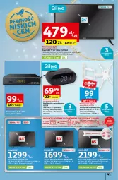 Gazetka promocyjna Auchan - Gazetka Pewność Niskich Cen Hipermarket Auchan - Gazetka - ważna od 20.11 do 20.11.2024 - strona 47 - produkty: LED TV, Radiobudzik, Gry, Budzik, Kosz, HD ready, Smartfon