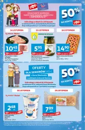 Gazetka promocyjna Auchan - Gazetka Pewność Niskich Cen Hipermarket Auchan - Gazetka - ważna od 20.11 do 20.11.2024 - strona 7 - produkty: Ciastka, Jogurt naturalny, Mięso mielone, Top, Ser, Ogórki konserwowe, Jogurt, Kotlet, Mięso