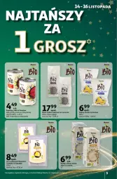 Gazetka promocyjna Auchan - Gazetka Pewność Niskich Cen Hipermarket Auchan - Gazetka - ważna od 20.11 do 20.11.2024 - strona 9 - produkty: Maasdam, Cheddar, Ser, Ryż, Napój roślinny, Kawa, Tortilla, Napój, Pomidory, Fa