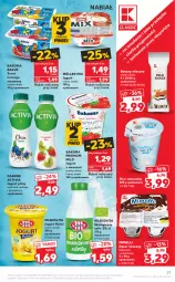 Gazetka promocyjna Kaufland - OFERTA TYGODNIA - Gazetka - ważna od 24.02 do 24.02.2021 - strona 27 - produkty: Deser mleczny, Ser, Gra, Danone, Rama, Jogurt, Mlekovita, Activia, Serek homogenizowany, Serek, Miód, Bakoma, Müller, Baton, Deser, Kakao, Jogurt pitny, Kefir, Müller Mix, Mleko